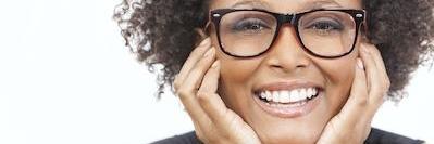 Lady relaxing after Cosmetic dentistry session in Edina, MN