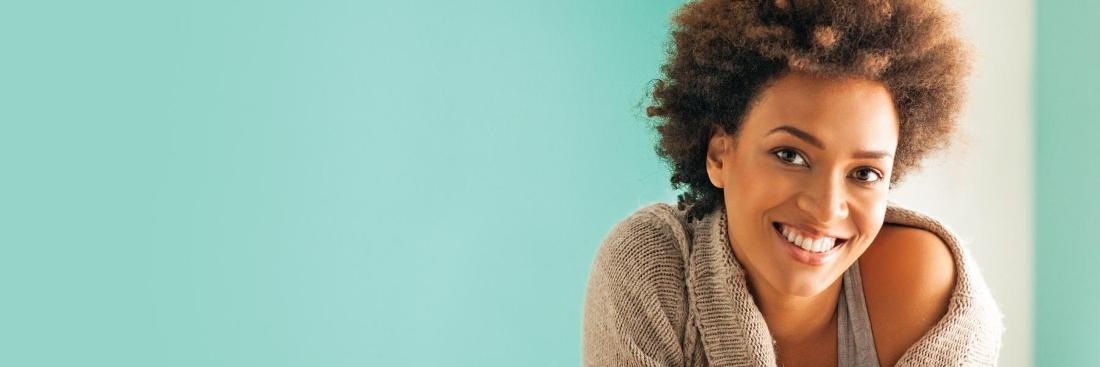 Woman smiling after Cosmetic Dentistry Edina, MN