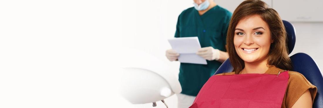 Lady relaxing on dental chair after treatment in Edina, MN