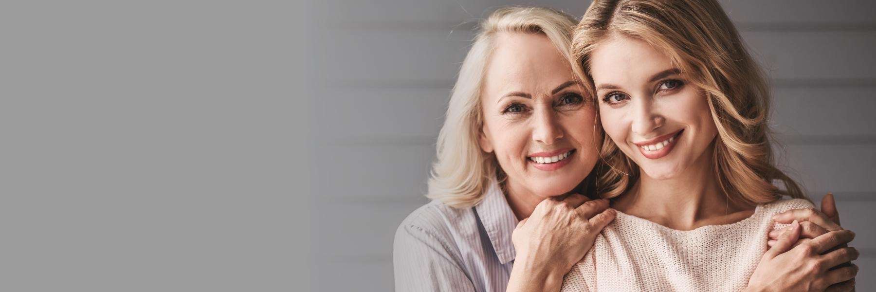 A mother and daughter Dental Implants in Edina, MN